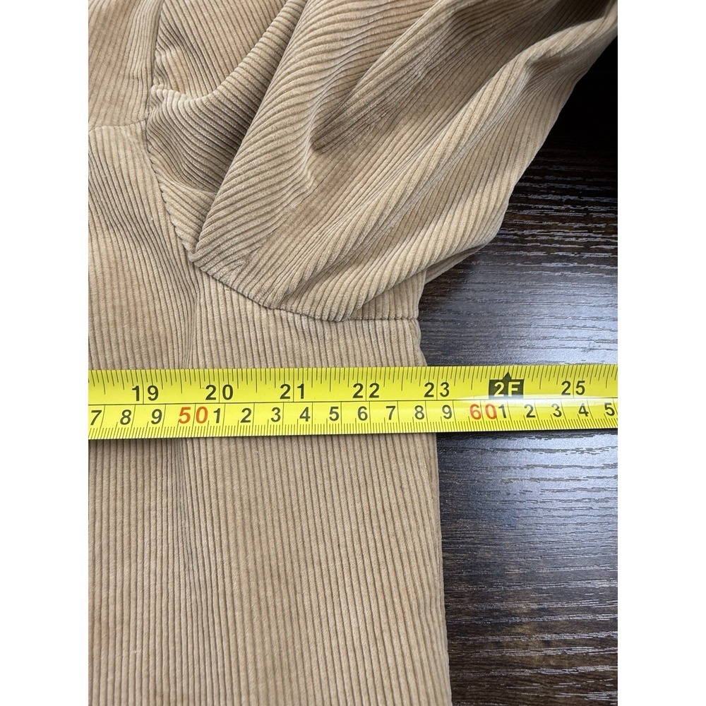 VTG The Fashion Place Size 42W- 10/12 Tan Corduroy Blazer Jacket Sears Womens - Picture 10 of 13